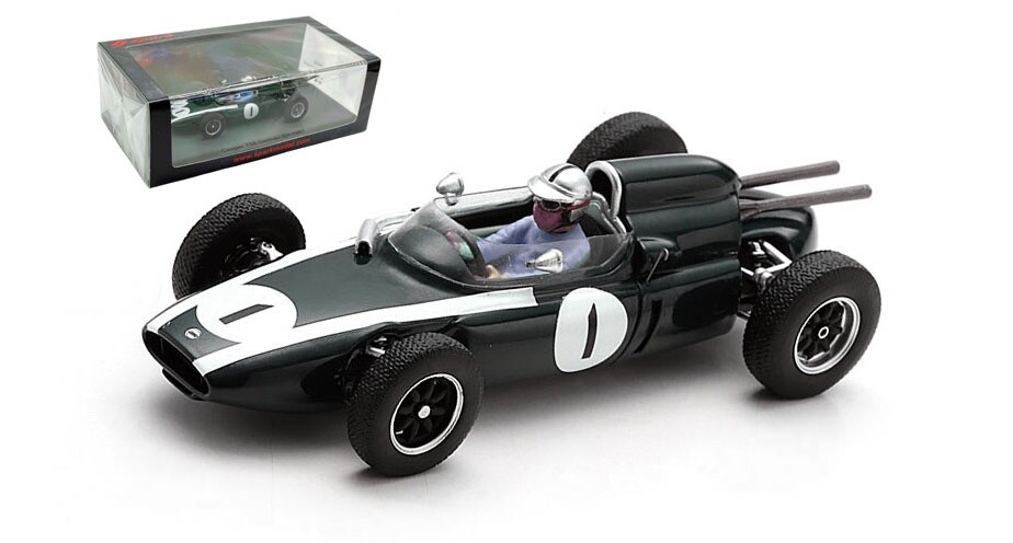Spark S8074 Cooper T58 #1 German GP 1961 - Jack Brabham 1/43 Scale