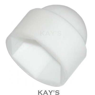 Dadi Esagonali In Nylon Bianco Nero M2 M2.5 M3 M4 M5 M6 M8 M10 - Foto 2