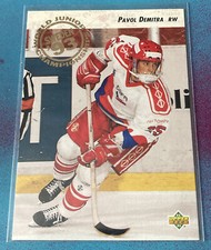 1992-93 Upper Deck World Juniors Championships Pavol Demitra #602 Rookie RC