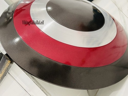 US Agent Steel Metal Captain America Shield - John Walker Styled Best For Gifts - Picture 2 of 5