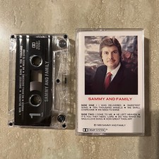 Cassette Sammy Glass Sammy And Family  1986 Self-Released Tested New Case 