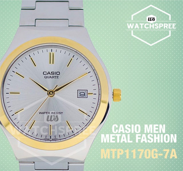 casio mtp 1170 gold