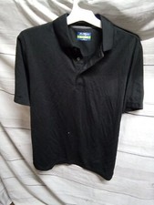 Ben Hogan Performance Black Short Sleeve Polo Shirt Men's Size Medium