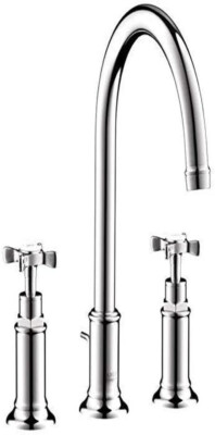 AXOR Montreux Classic Timeless 11'' Tall Bathroom Sink Faucet in Chrome 16513001