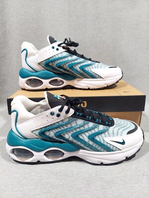 Nike Air Max TW Men's US 10 White Black Teal Spruce Running Air Cushioning