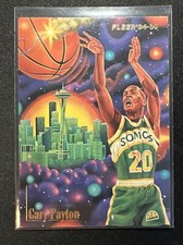 Fleer 94-95 # 7 of 9 GARY PAYTON  BASKETBALL CARD Seattle Sonics
