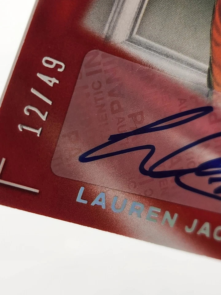 2023 Panini Origins WNBA Legacy Signatures Red Lauren Jackson-Seattle Storm #/49 - Image 2 of 3