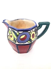 Vintage Ceramic-Floral Creamer-Maruhon Ware Made in Japan(Circle K)
