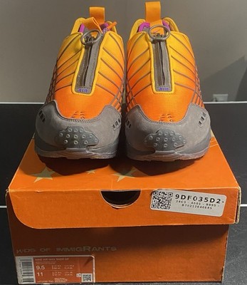 Nike Air Max Sunder Kids of Immigrants Sneakers Size 9.5 Sunrise
