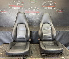 2003 Porsche Boxster Power Front Driver Passenger Black Leather Seats Z4