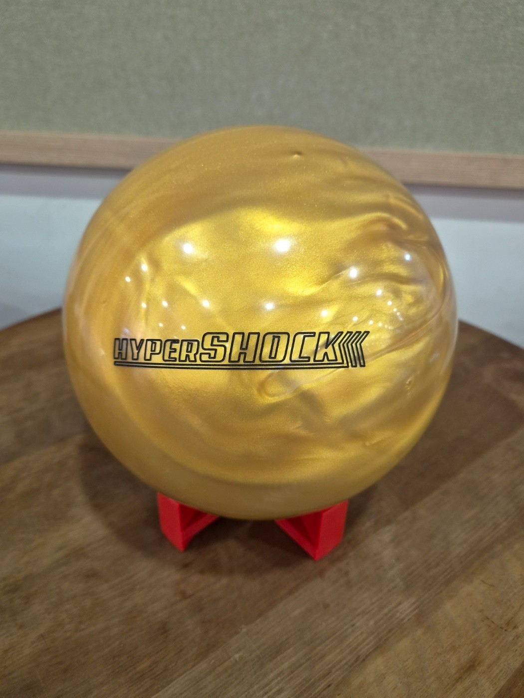 SUPER RARE Columbia 300 CUDA Gold 15lb Bowling Ball Undrilled Made in USA 3