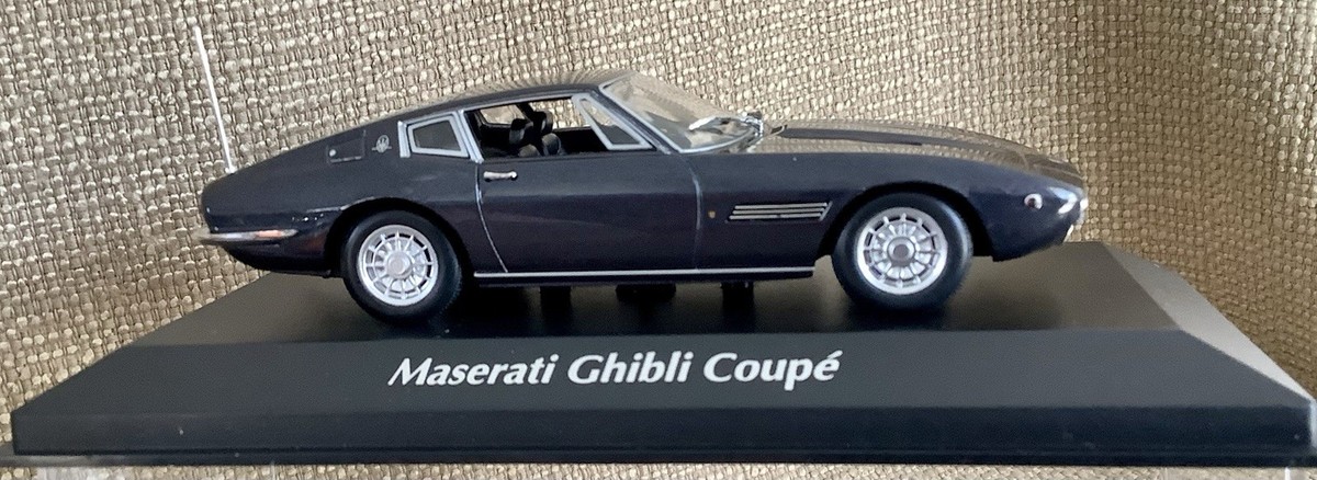 Maxichamps / Minichamps ~1969 Maserati Ghibli Coupe -Brown