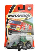 2000 Matchbox Mattel Wheels Shovel-nose Tractor 94 96390 - New In Package 2000 Matchbox Mattel Wheels Shovel-nose Tractor 94 96390 - New In Package