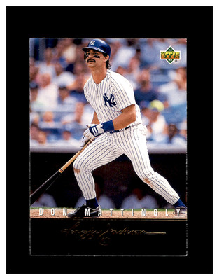 Don Mattingly -  1993 Upper Deck Clutch Performers #R14 - Yankees Baseball Card