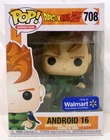 Funko Pop! 708 Android 16 Dragon Ball Z Walmart Exclusive Vinyl Figure