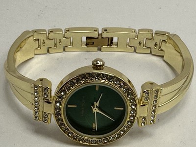 Anne Klein AK2238G New Battery Ladies Watch Green Dial 24MM 