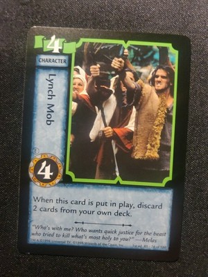 Xena TCG Lynch Mob 1st Edition 74 Of 180 NM CCG Warrior Princess 