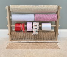 Quadruple Row Decorative Mesh Roller/Ribbon/Vinyl/Embroidery Etc. Holder. Del...