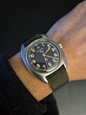 HAMILTON MILITARE W10-6645-99 523-8290 VINTAGE 1973 ACCIAIO MANUALE