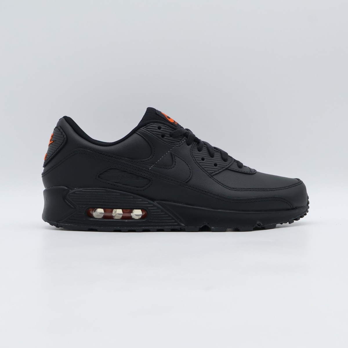 IF5446-002 Nike Air Max 90 Black Safety Orange (Men's) | eBay