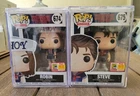 Funko Pop! Stranger Things Robin #674 & Steve #675 Comic Con 1800 PCE Exclusive