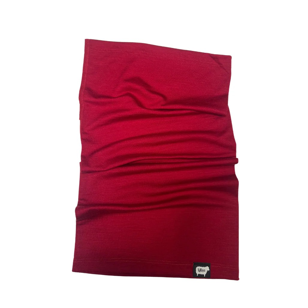 Wuru Merino Wool Neck Gaiter - Thermal Breathable Moisture-Wicking Cycling 6990₽