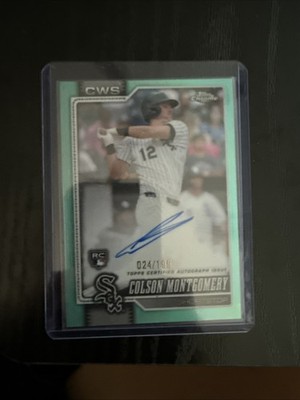 2026 Topps Chrome Colson Montgomery #RA-CM Green  24/199 White Sox (RC)￼