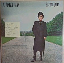 Elton John A Single Man Vinyl Record LP VG/VG+ TRAIN1 1978
