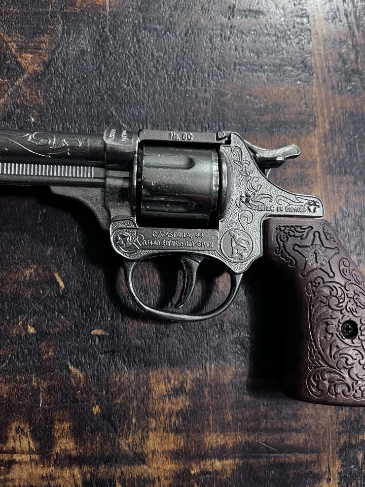 Vintage Toy Gonher Cap Gun No. 80  Made In Spain 44-03440 C/Castalla Nice! - Image 4 of 4