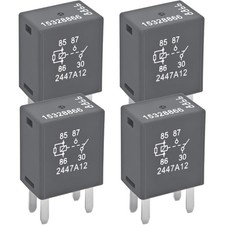 15328866 Automotive Relay Pack of 4 , 12VDC 20A 4 Terminal Multi-Use Relay 8...