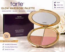 tarte Glow Wardrobe Palette Highlighter Blush...