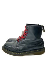 Dr. Martens lace-up boots/ UK size 8/ black/ leather/ item number 1460/ conditio