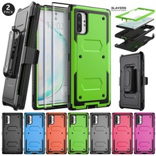 For Samsung Galaxy Note 10 Note 10 Case Protective Cover Clip / Tempered Glass