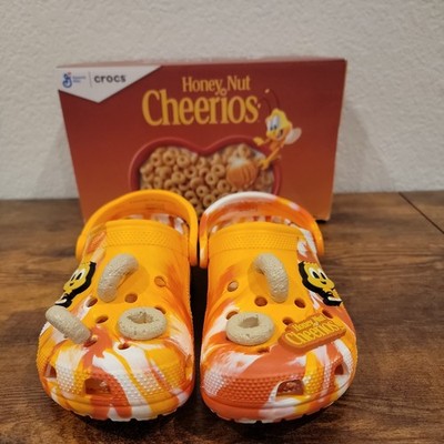 Crocs Honey Nut Cheerios Edition size j6 General Mills with  display picture 1