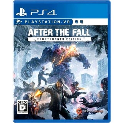 After The Fall PlayStation 4 PS4 NTSC-J CIB Digital Manual