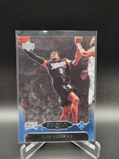 #159 Allen Iverson 2004-05 Upper Deck Black Diamond 76ers HOF