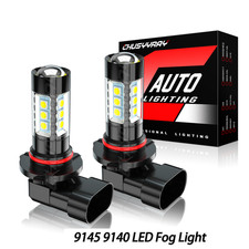 2X 6000K LED fog Lights Bulbs For 2003-2006 Chevy Silverado 1500 2500 3500 HD
