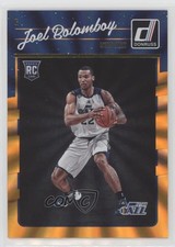 2016-17 Panini Donruss Rookies Orange Holo Laser Joel Bolomboy #191 07rd