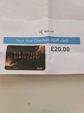 Vue Gift Card
