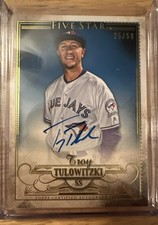 2016 Topps Five Star - Troy Tulowitzki Autographs #FSA-TTU Gold /50 (AU)