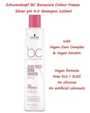 Schwarzkopf BC Bonacure Color Freeze Silver pH 4.5 Shampoo 250ml