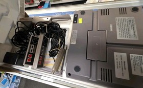 Nintendo NES Power Set Console w/ Zapper Light Gun, Power Pad, NTSC-U/C