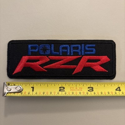 Polaris RZR (Embroidered Iron On Patch) Racing / Off Road