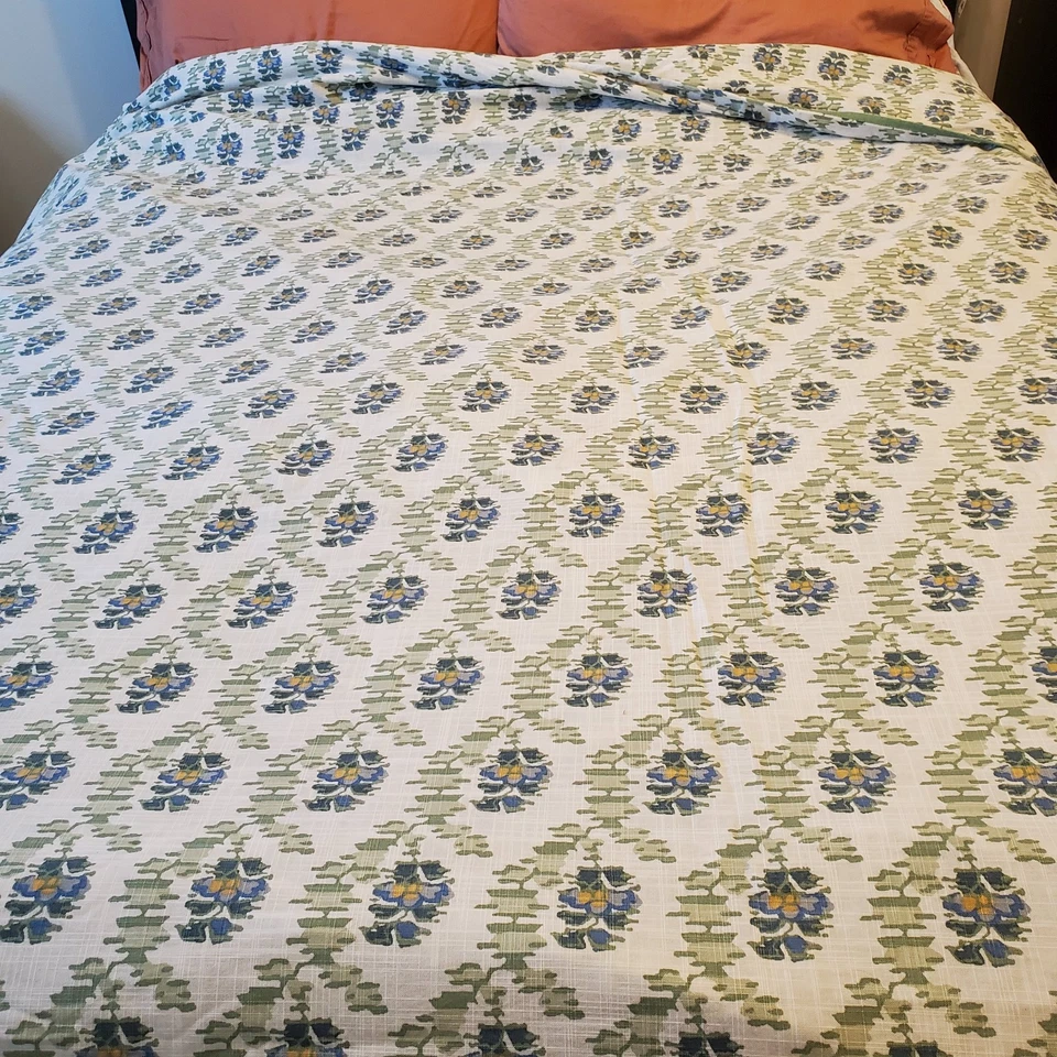 Funda nórdica West Elm Rhode Jawahar tamaño king 108" X 92" algodón 2024 Boho Cottage Foto 2 de 4