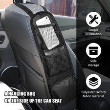 Car Seat Side Organizer, 2PCS Multi-Pocket Vehicle Front Seat Storage Hanging...