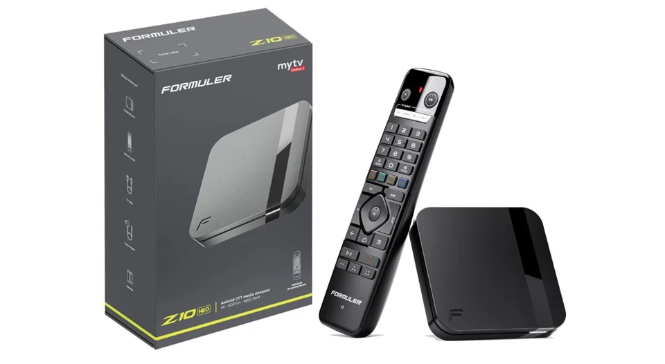 Formuler Z10 Neo 2024 · 4K Android OTT Media Streamer 4K · HDR10+ · NAS Client