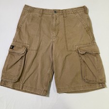 VTG Ralph Lauren Polo Jeans Cargo Shorts Mens 34x12 Baggy Military Surplus Y2K
