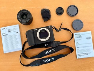 Sony Alpha ZV E1 Vollformat12 1MP Spiegellose Vlog Kamera Schwarz (28 60mm...
