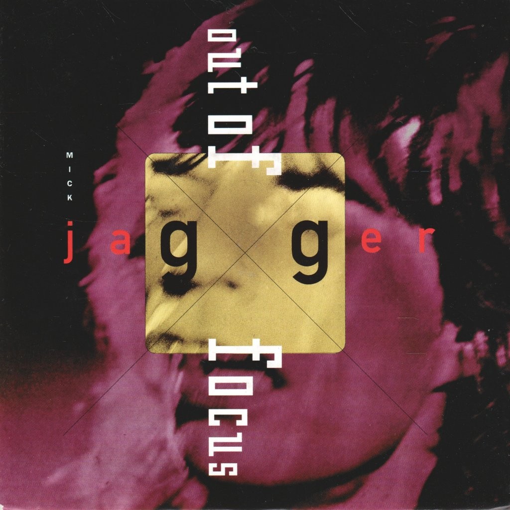Mick Jagger Out of Focus 7"" vinyl Germany Atlantic 1993 pic sleeve 7567873327