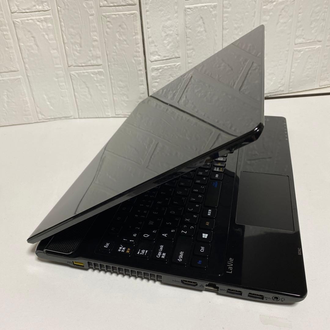 NEC LAVIE Laptop PC Win 11 Pro 64bit Core i3-5005U SSD 128GB Black